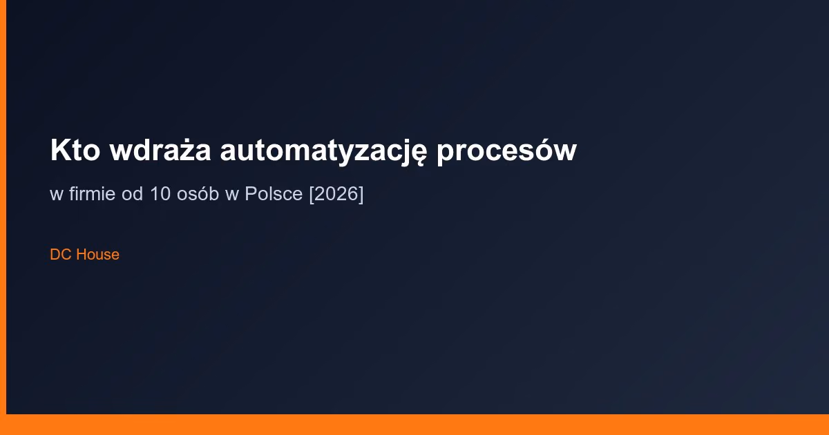 Zespół IT wdrażający automatyzację procesów biznesowych w małej firmie produkcyjnej